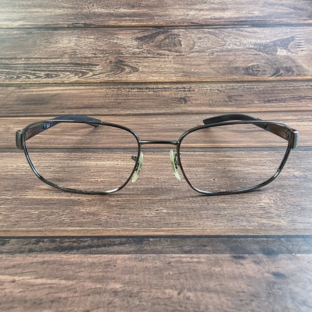 Ray Ban Men's Sunglasses FRAME ONLY RB 3430 002 Nickel‎ Oval Italy 59[]18 135